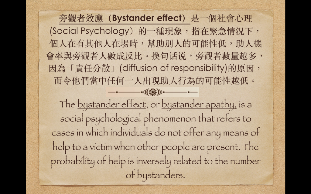 bystander effect